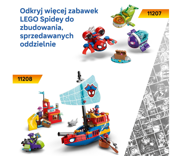 LEGO SPIDEY 11206 Spidey na motocyklu kontra rhino - 1473401 - zdjęcie 4
